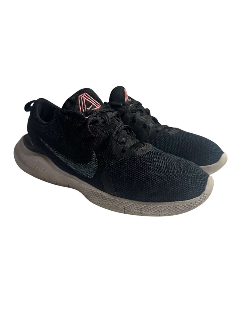 Nike Flex Experience Run 10 Black Blue Pink Women's Running Shoes Size 9.5